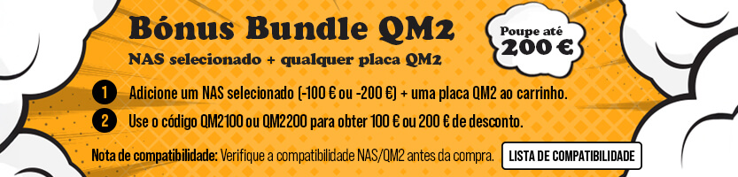 200€ off NAS Serie (Code: QM2200)