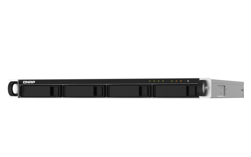 QNAP TS-432PXU-RP-2G | 10GbE SFP+, 4-Bay, ARM CPU, 4GB RAM, PCIe Slot, Redundant Power, 1U Rackmount