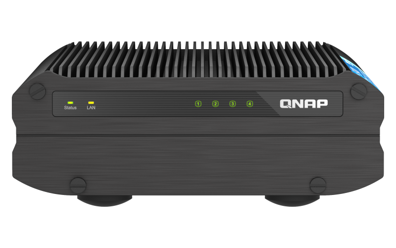 QNAP TS-i410X-8G | 10GbE, 4-Bay 2.5" SSD, Intel CPU, 8GB RAM, Silent Industrial NAS