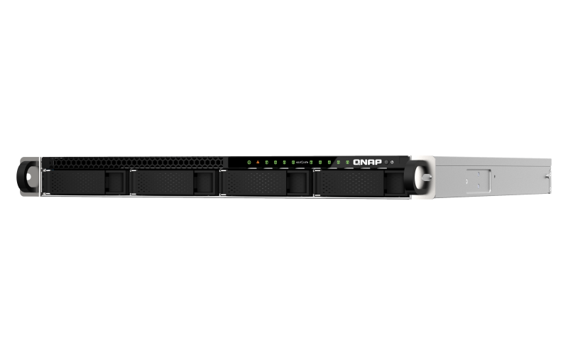 QNAP TS-h987XU-RP-E2334-16G | 10GbE, 9-Bay, ZFS, Intel Xeon CPU, 16GB RAM, PCIe Slot, Redundant Power, 1U Rackmount