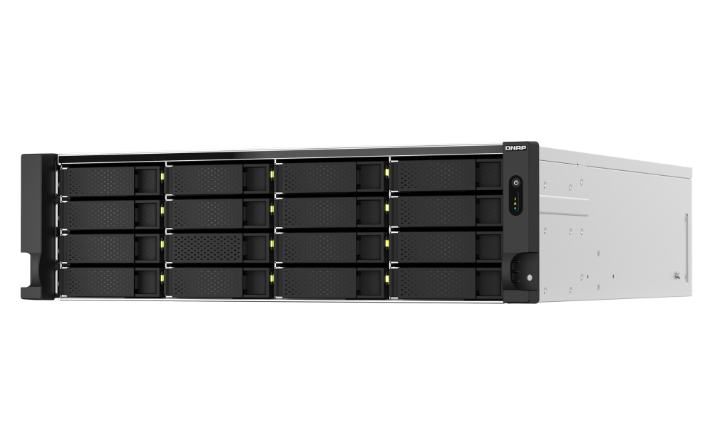QNAP TS-h2287XU-RP-E2336-32G | 10GbE, 22-Bay, ZFS, Intel Xeon CPU, 32GB RAM, PCIe Slots, Redundant Power, 3U Rackmount