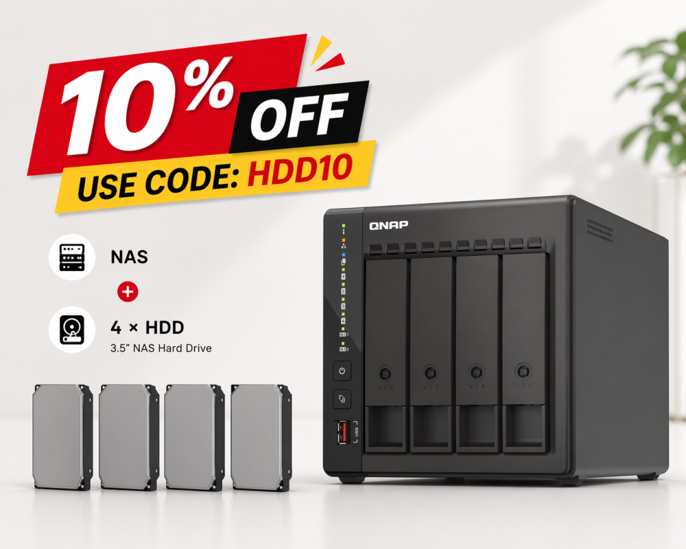 TS-453E-8G 16TB/32TB Bundle