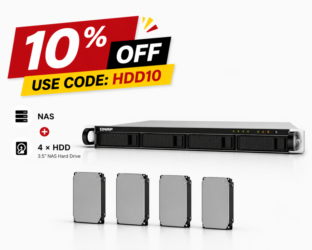 TS-432PXU-2G 16TB/32TB Bundle