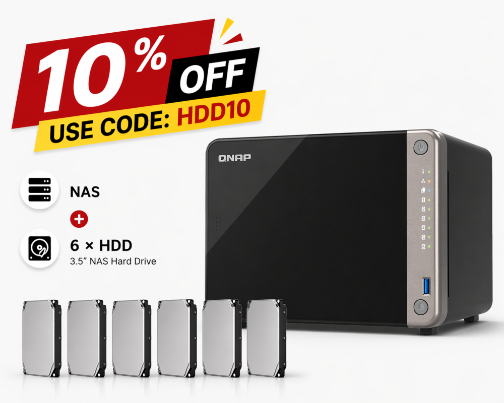 TS-AI642-8G 24/48TB Bundle