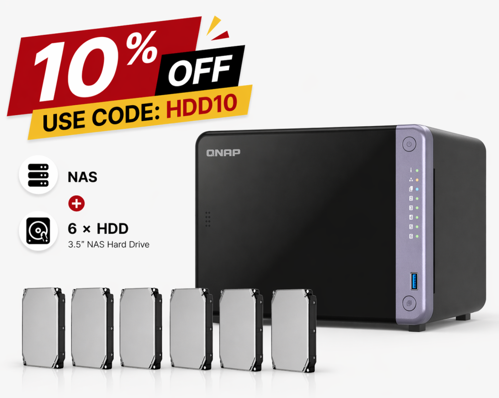 TS-632X-4G 24TB/24TB Bundle