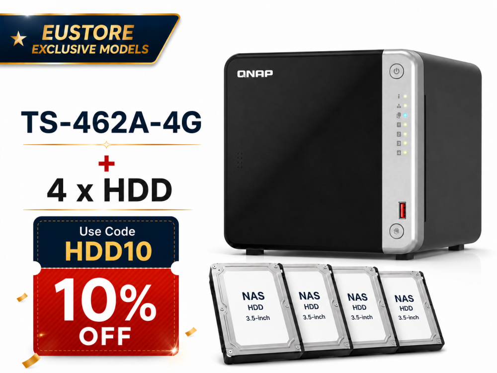 TS-462A-4G HDD bundle (*Exclusive)