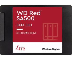  WD, SSD, Red SA500, SATA III, 2.5-inch, 4TB, WDS400T2R0A