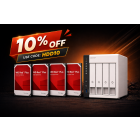TS-433 WD Bundle inkl. 16TB /32TB (4x4TB/4x8TB)