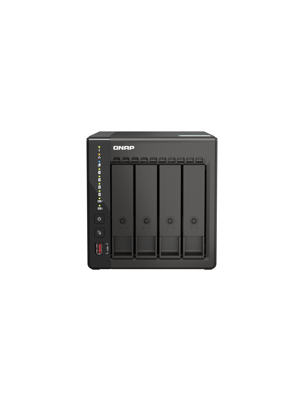 QNAP TS-453E-8G | 2.5GbE, 4-Bay, Intel CPU, 8GB RAM, M.2 Slots