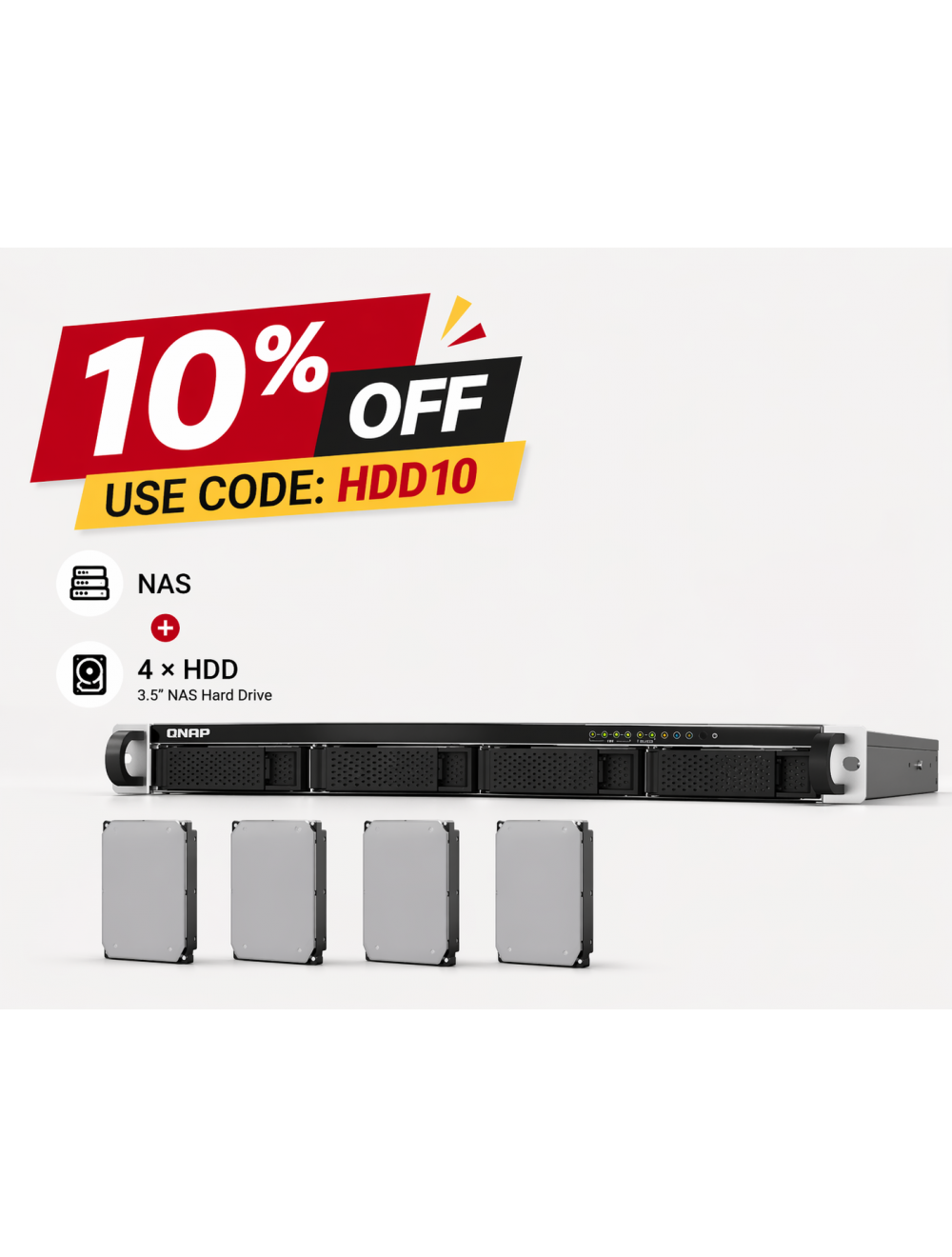 TS-464eU 16TB/32TB Bundle