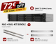 TS-864eU Serie + Rail-kit Bundle