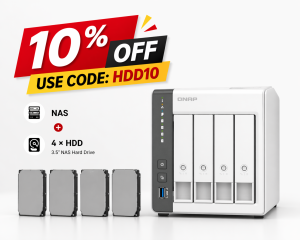 TS-433-4G 16TB/32TB Bundle