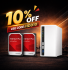 TS-233 WD Bundle inkl. 8TB /16TB (2x4TB/2x8TB)