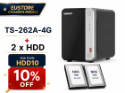 TS-262A-4G HDD bundle (*Exclusive)